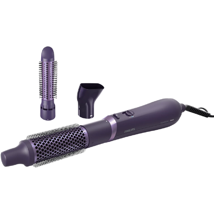 Philips BHA305/03, 3000 Series Air Hair Straightener - Purple