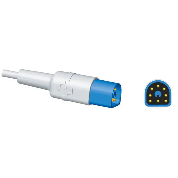 Philips Compatible Spo2 Sensor Masimo Tech Finger Clip 9.8 ft 8 Pins Connector Masimo SpO2 compatible sensor SelfiMed UK