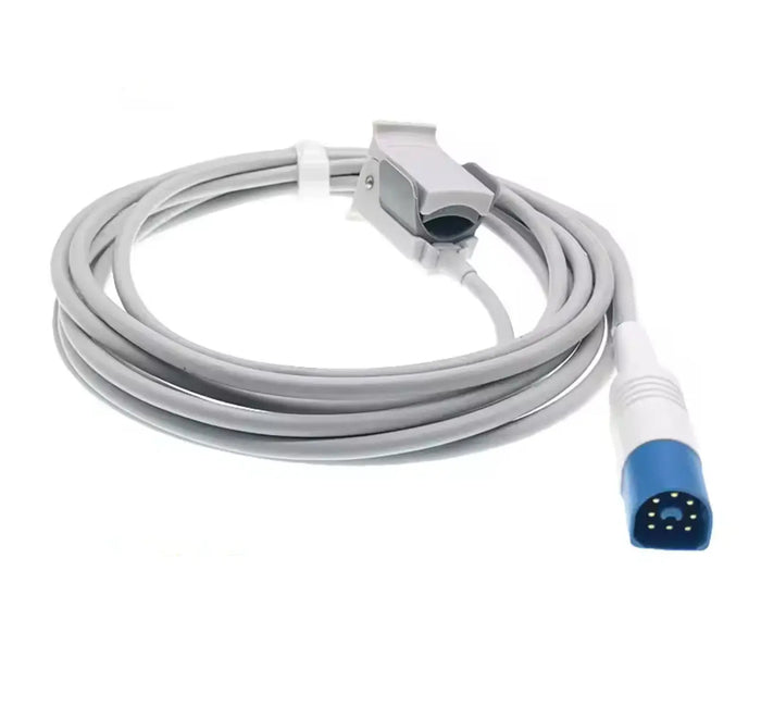 Philips Compatible Spo2 Sensor Masimo Tech Finger Clip 9.8 ft 8 Pins Connector Masimo SpO2 compatible sensor SelfiMed UK