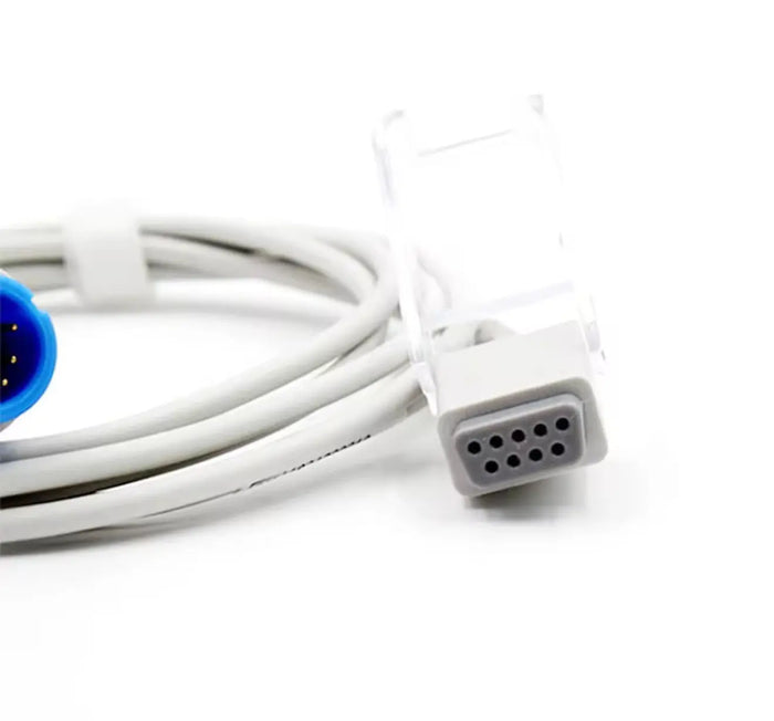 Philips SpO2 Extension Cable DB9 D-Connect M1943AL Direct Replacement - 3ft- Next Day Delivery next day delivery SelfiMed UK