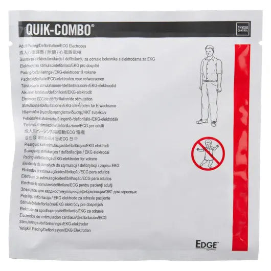 Physio-Control Lifepak 1000 & 500 Edge System Defibrillator Pads lifepak 1000 defibrillator pads SelfiMed UK