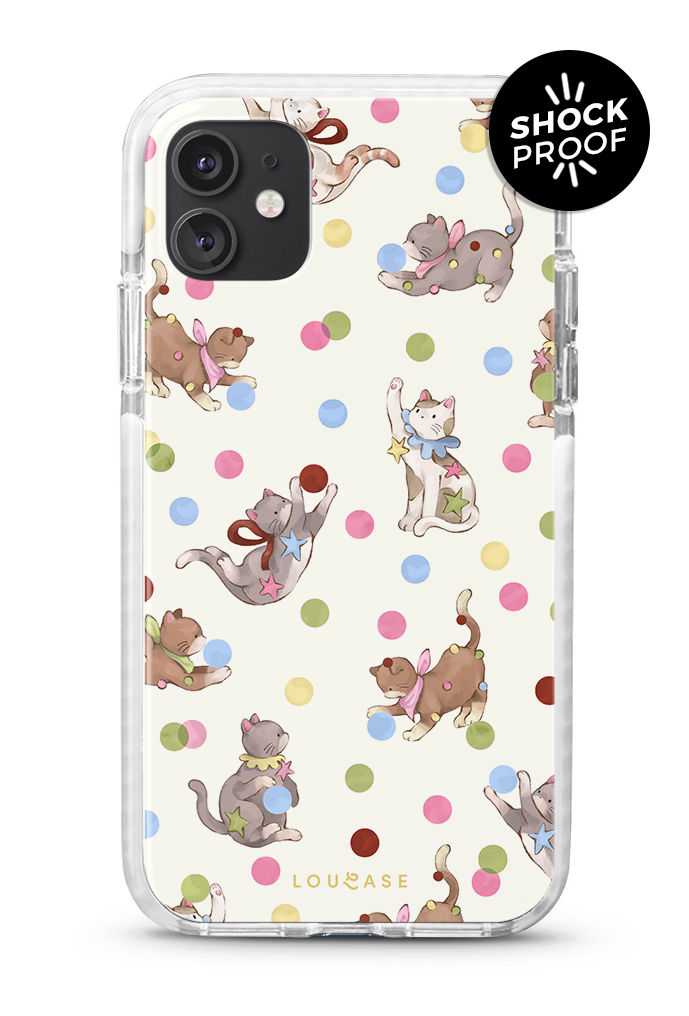 Polka Paws - PROTECH™ Special Edition Whimsicat Collection Phone Case | LOUCASE