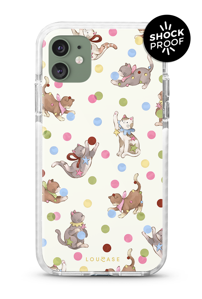 Polka Paws - PROTECH™ Special Edition Whimsicat Collection Phone Case | LOUCASE