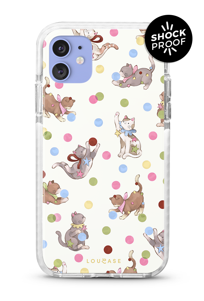 Polka Paws - PROTECH™ Special Edition Whimsicat Collection Phone Case | LOUCASE