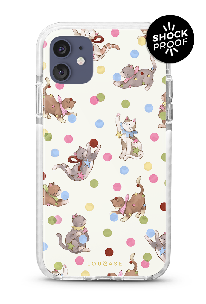 Polka Paws - PROTECH™ Special Edition Whimsicat Collection Phone Case | LOUCASE
