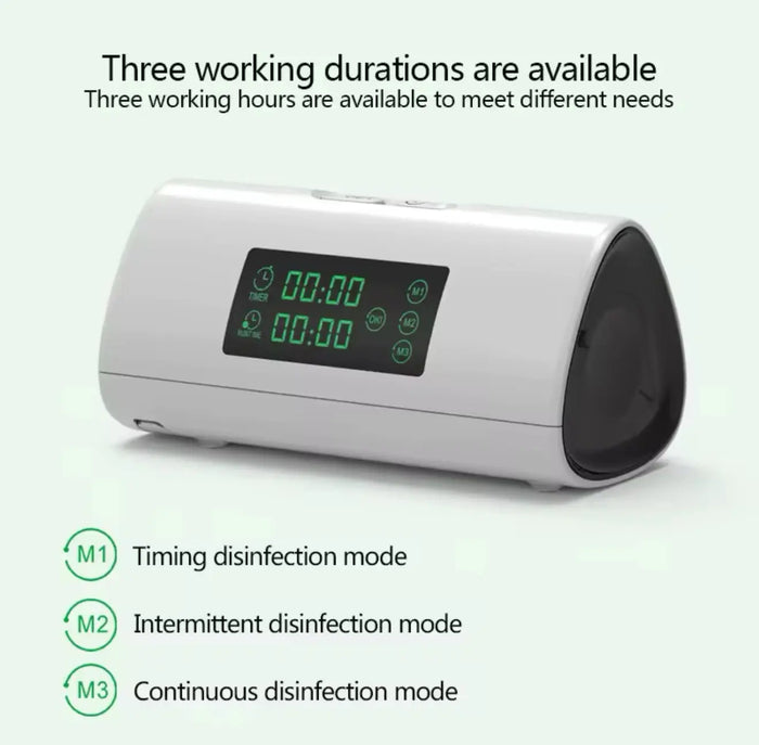 Portable CPAP Cleaner And Sanitiser with LED Display and Carrying Bag cpap cleaner sanitiser SelfiMed UK