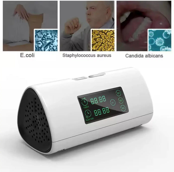 Portable CPAP Cleaner And Sanitiser with LED Display and Carrying Bag cpap cleaner sanitiser SelfiMed UK