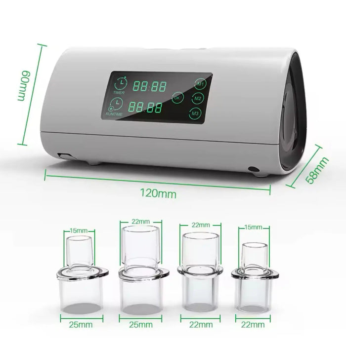 Portable CPAP Cleaner And Sanitiser with LED Display and Carrying Bag cpap cleaner sanitiser SelfiMed UK