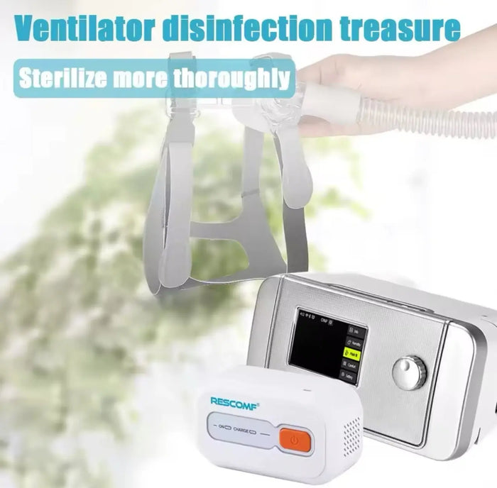 Portable Ozone CPAP Cleaner device model XD100 for disinfecting CPAP mask and tubes cpap masks SelfiMed UK