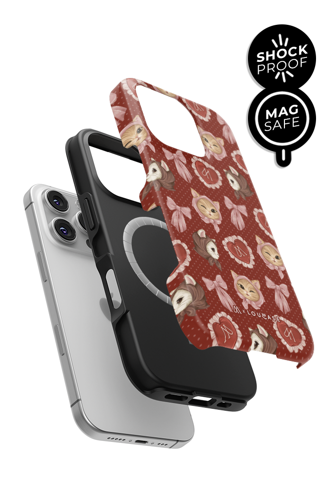 Purr & Bow - MAGNA Limited Edition MF x Loucase Collection Phone Case | LOUCASE