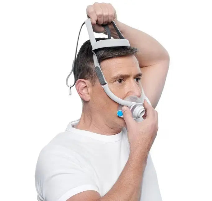 ResMed AirFit F40 Headgear with Magnetic Clips cpap mask headgear magnetic clips SelfiMed UK