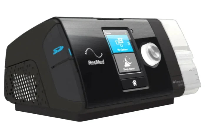 Resmed AirSense 10 AutoSet CPAP Machine with AirTouch F30i Clear Mask Complete Bundle Package complete bundle SelfiMed UK
