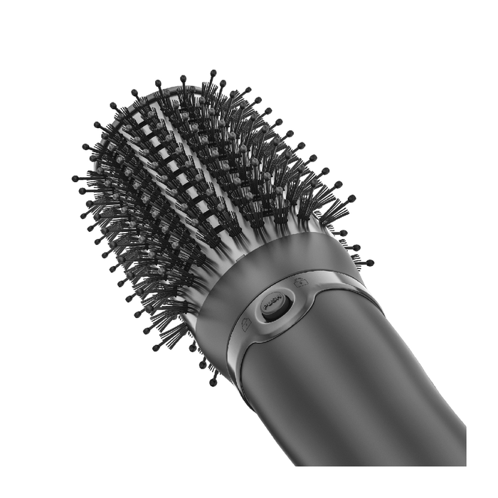Rush Brush 5 in 1 Air Styler All In One Hair Styling Tool - Black