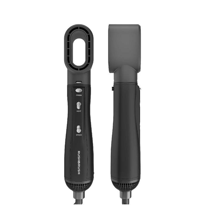 Rush Brush +6 Air Styler, 1300W Six Heads For Silky Threads