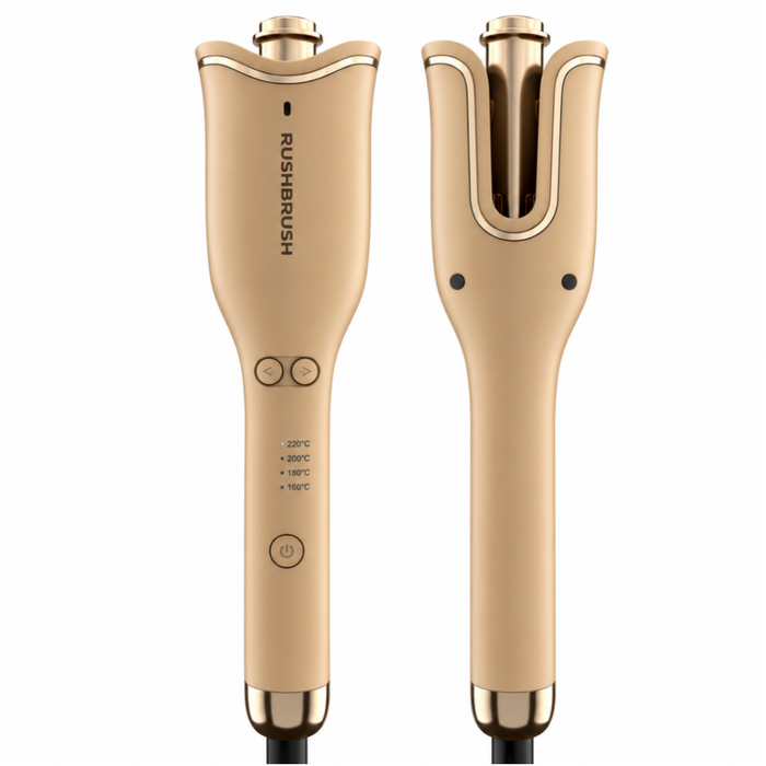 Rush Brush U1 Plus 60W Automatic Hair Curling Iron - Beige