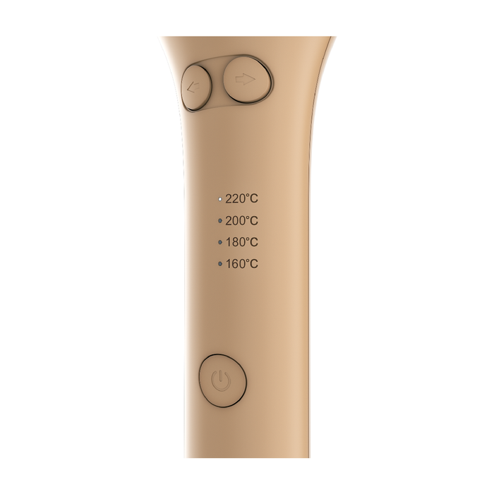 Rush Brush U1 Plus 60W Automatic Hair Curling Iron - Beige