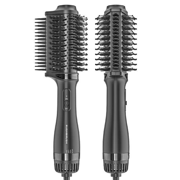 Rush Brush VS1 Dual-Sided Styling Hair Brush - Black