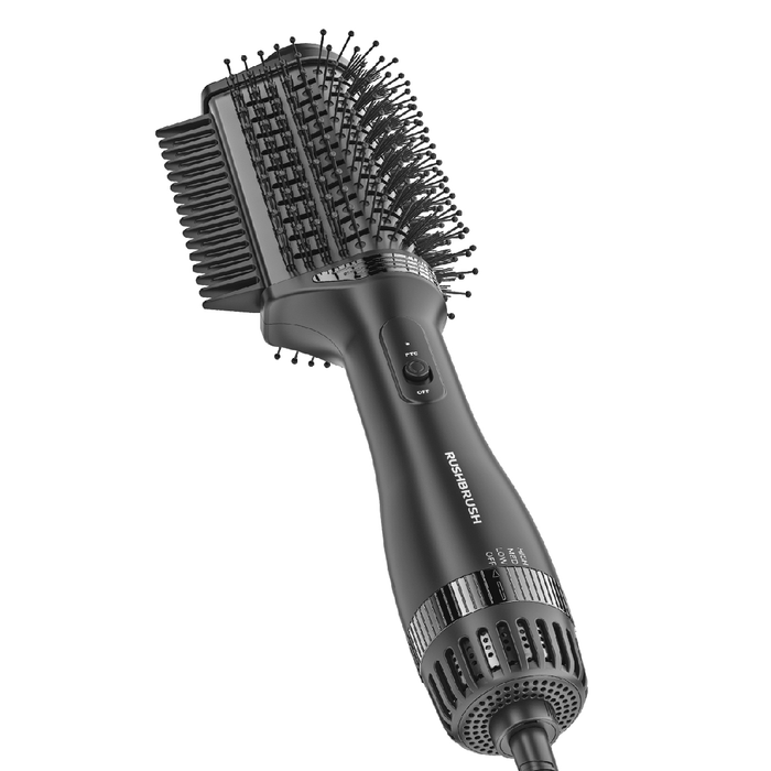 Rush Brush VS1 Dual-Sided Styling Hair Brush - Black