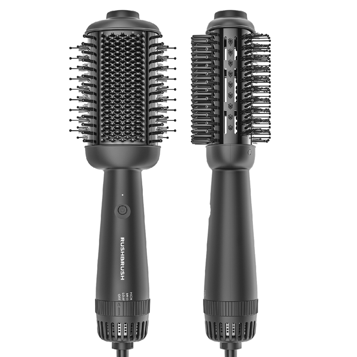 Rush Brush VS2 Hair Styling and Drying Brush - Black