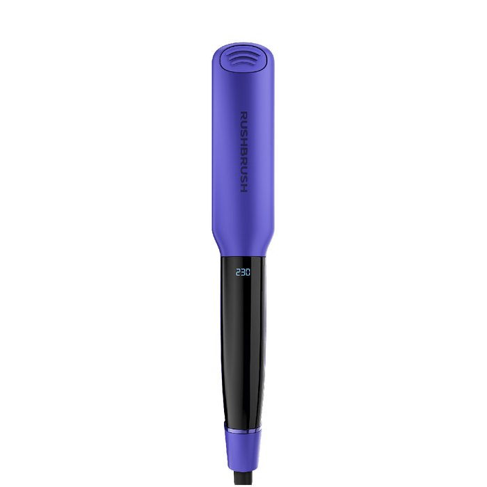 Rush Brush X1 Infra 55W Hair Straightener - Purple
