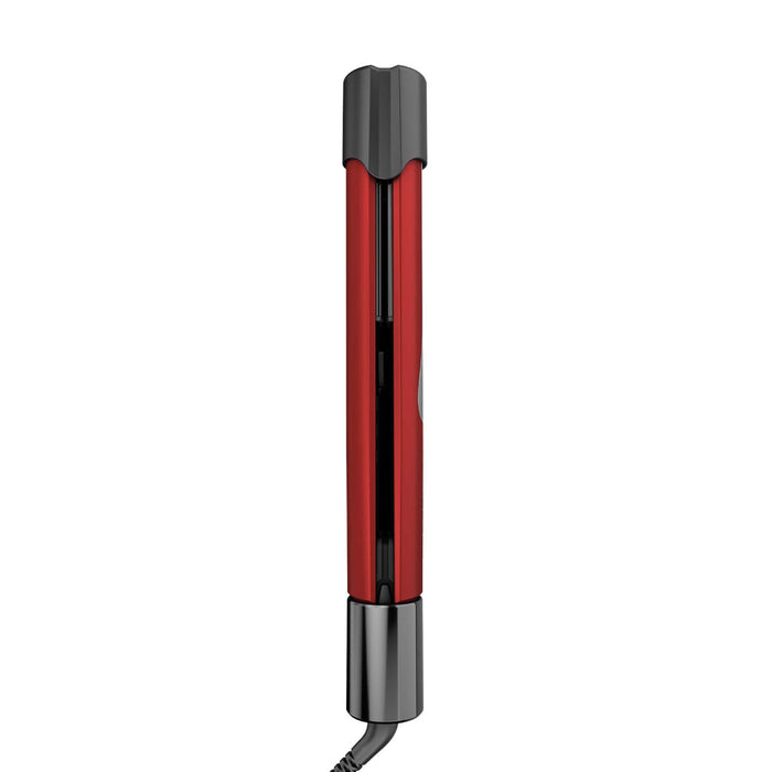 Rush Brush x2 Infra 2 in 1 Hair Curler And Straightener - Red