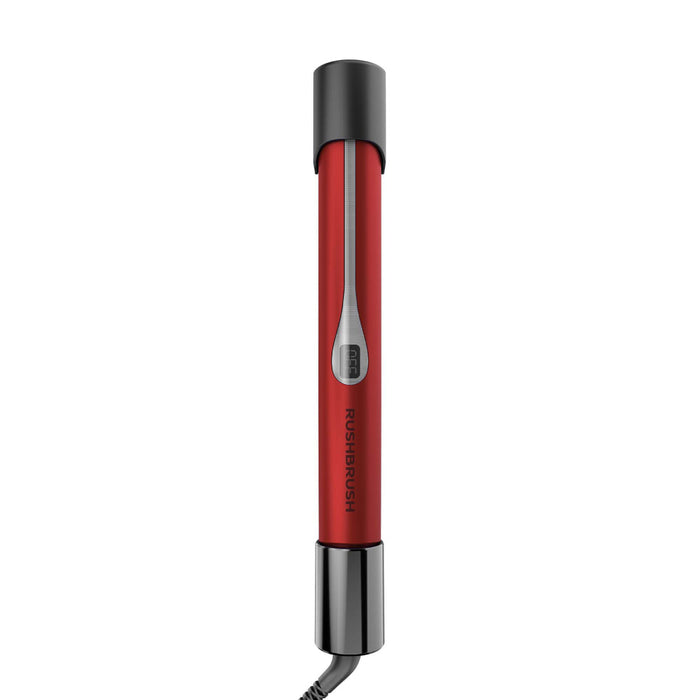 Rush Brush x2 Infra 2 in 1 Hair Curler And Straightener - Red