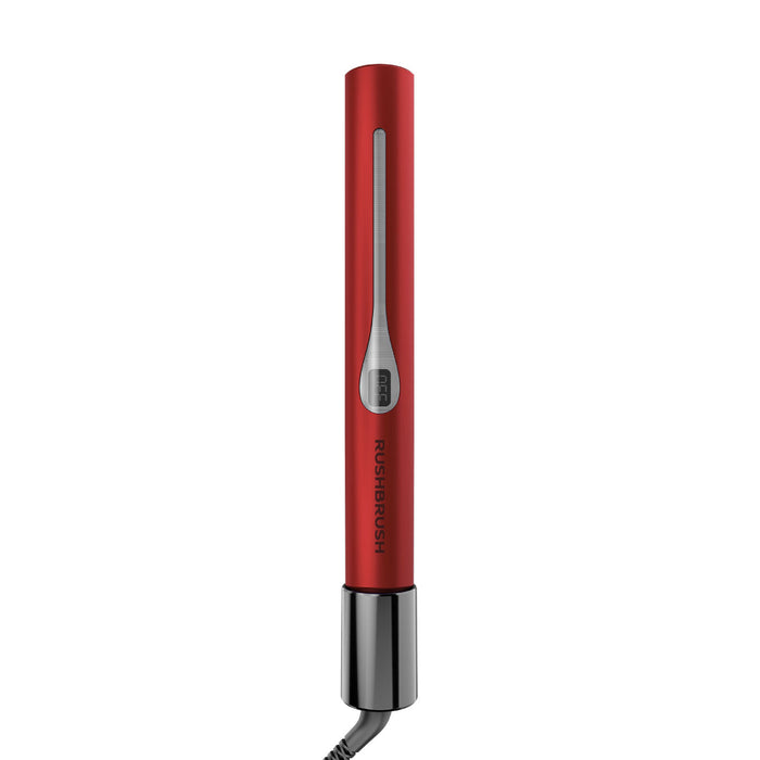 Rush Brush x2 Infra 2 in 1 Hair Curler And Straightener - Red