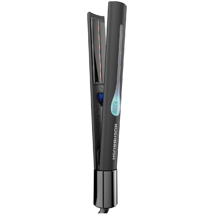 Rush Brush X2 Infra Revolver 50W 2-in-1 Hair Curler And Straightener