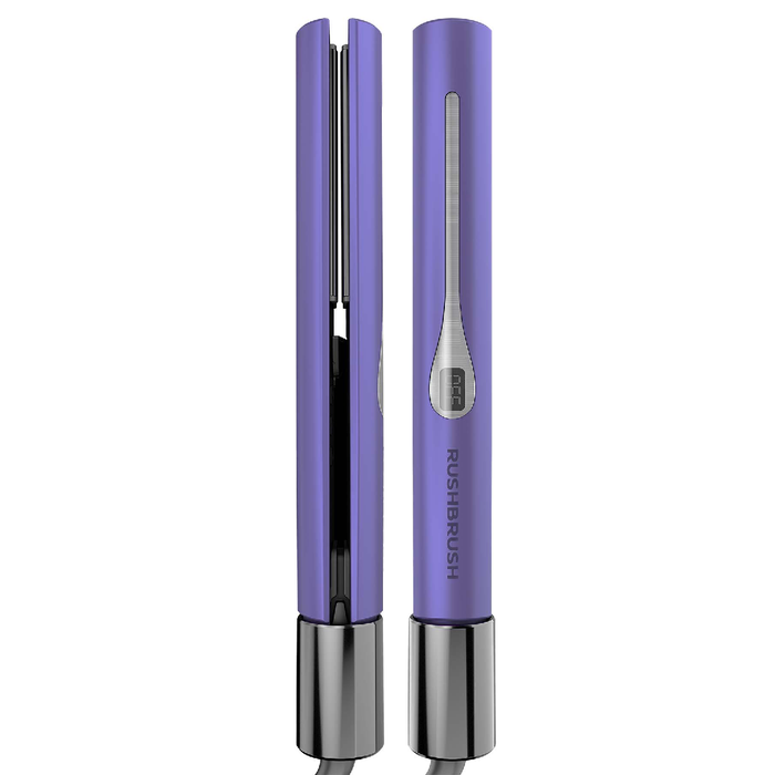 Rush Brush X2 Infra Revolver 50W 2-in-1 Hair Curler And Straightener