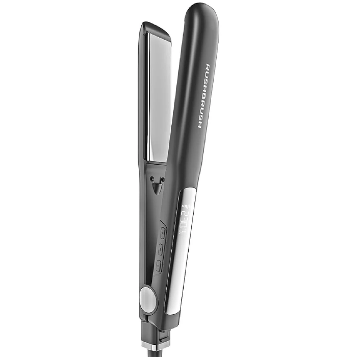 Rush Brush X2 Keratin Pro Hair Straightener - Black/Gray
