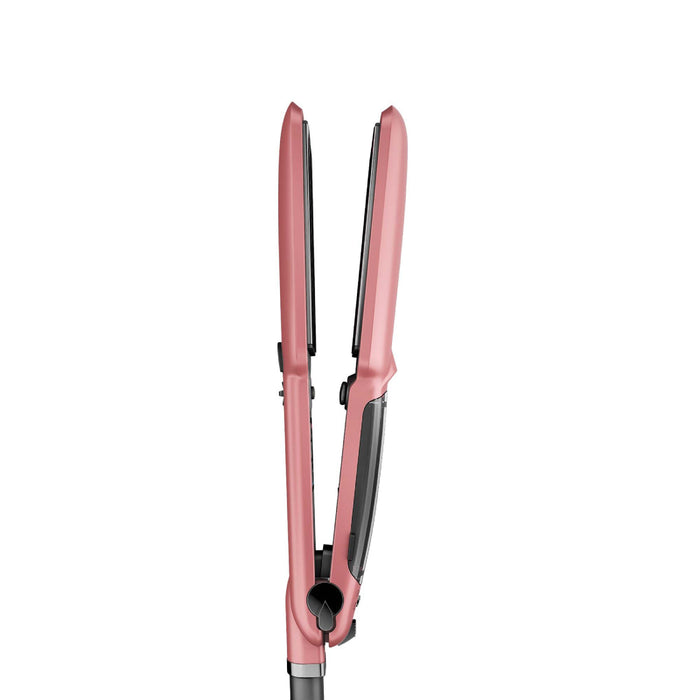 Rush Brush X6 Straightener, PTC Heater For Fast Heat Up, Automatic Shut Off  - Rose Gold