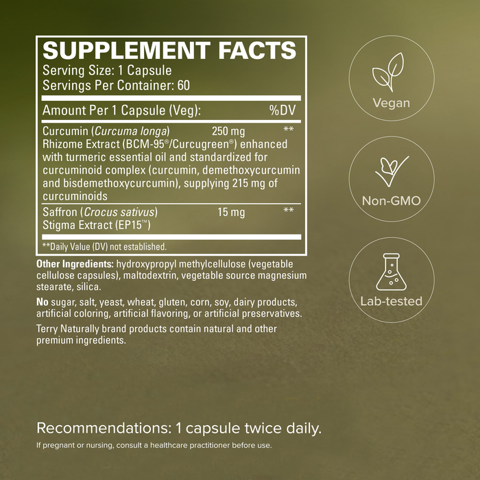Saffron Lift™ + Curcumin