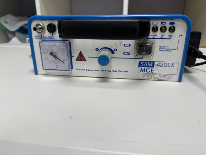 Sam 420LX MGE Suction Equipment Low Flow High Vacuum vacuum suction SelfiMed UK