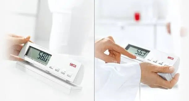 Seca 869 Flat Scale with Cabled Remote Display Ref 8691321004 flat scale SelfiMed UK