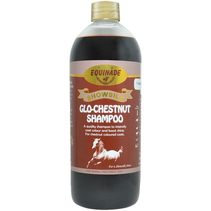 SHOWSILK GLO-CHESTNUT SHAMPOO 1LTR