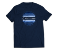 sixthreezero EVRYjourney Premium Short Sleeve Crew Pageant Blue 100% Cotton Unisex Shirt