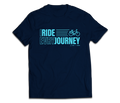 sixthreezero EVRYjourney Premium Short Sleeve Crew Pageant Blue Aqua 100% Cotton Unisex Shirt