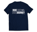 sixthreezero EVRYjourney Premium Short Sleeve Crew Pageant Blue White 100% Cotton Unisex Shirt