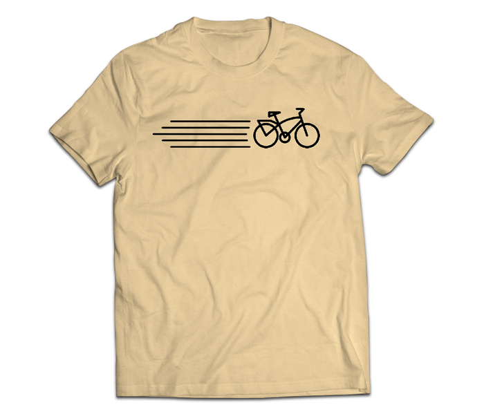 sixthreezero EVRYjourney Premium Short Sleeve Crew Papyrus Black 100% Cotton Unisex Shirt