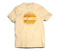 sixthreezero EVRYjourney Premium Short Sleeve Crew Papyrus Orange 100% Cotton Unisex Shirt