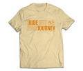 sixthreezero EVRYjourney Premium Short Sleeve Crew Papyrus Orange 100% Cotton Unisex Shirt