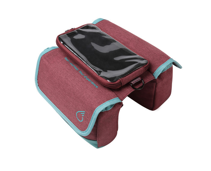 Burgundy w/ Teal