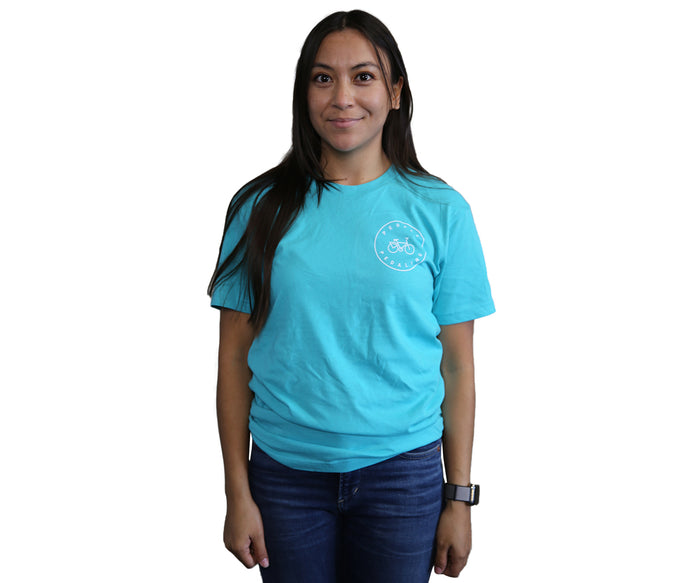 sixthreezero Pastel Turquoise 100% Cotton Unisex Shirt