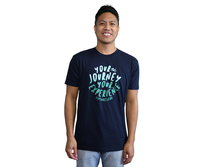 sixthreezero YJYE Pageant Blue Fade 100% Cotton Unisex Shirt