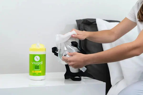 Snugell Mask Wipes 150 Count cpap mask wipes SelfiMed UK