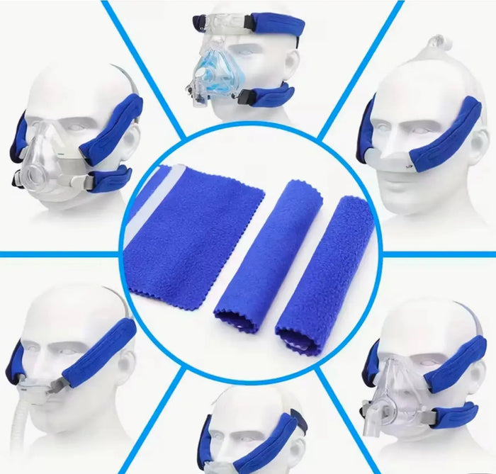 Soft Breathable CPAP Headband Covers - Next day Delivery CPAP Headband Covers SelfiMed UK