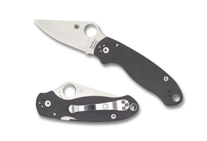 Spyderco Para 3 - Maxamet Steel - Grey G10 Handle - C223GPDGY - SNK/WTO - Home Office