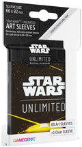 Star Wars: Unlimited - ART SLEEVE CARD BACK YELLOW
