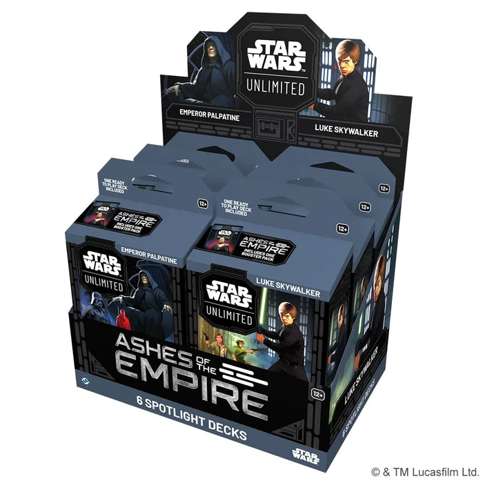 Star Wars: Unlimited - Ashes Of The Empire: Spotlight Deck