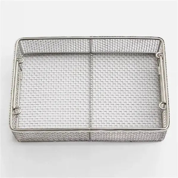 Sterilisation BasketFlat Base Perforated Baskets- New in Box Sterilisation Basket SelfiMed UK